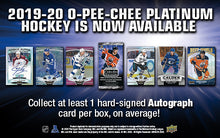 Load image into Gallery viewer, 2019/20 Upper Deck O-Pee-Chee Platinum 8 Box Case : Team Random #6