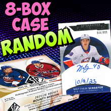 Load image into Gallery viewer, 2025-26 Upper Deck SP Authentic 8 Box Case : Team Random #34