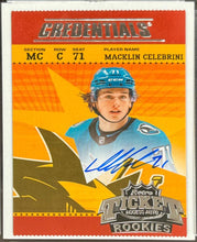 Load image into Gallery viewer, CELEBRINI HUNT!! 2024-25 Upper Deck Credentials 10 Box Case : Team Random #12
