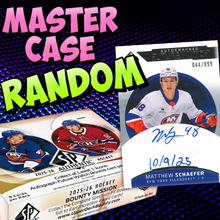 Load image into Gallery viewer, 2025-26 Upper Deck SP Authentic 16 Box MASTER Case : Team Random #31
