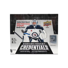 Load image into Gallery viewer, CELEBRINI HUNT!! 2024-25 Upper Deck Credentials 10 Box Case : Team Random #43
