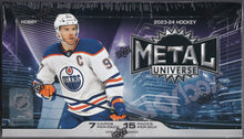 Load image into Gallery viewer, GOLD PMG HUNT : 2023/24 Upper Deck Skybox Metal 8 Hobby Box Half Case : Team Random #8
